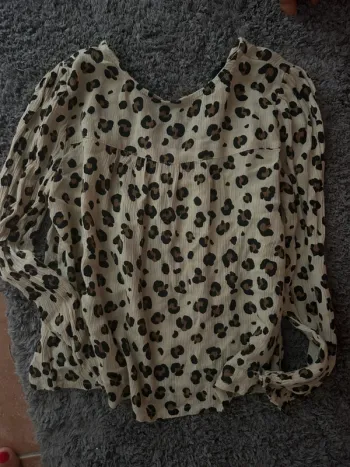 Blouse léopard