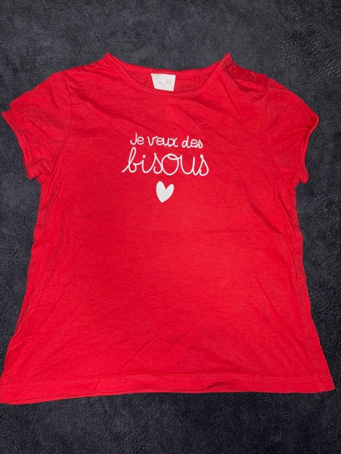 T-shirt fille 24mois - photo numéro 3