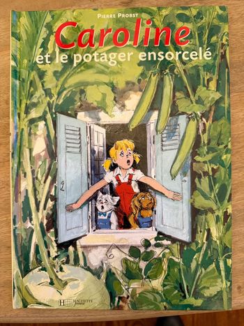 livre Édition rare TBE - Caroline et le potager ensorcelé jardin