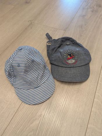 Lot de 2 casquettes