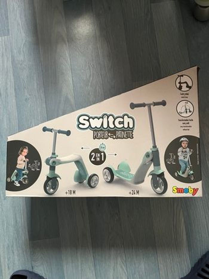 Porteur switch smoby neuf - photo numéro 2