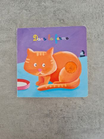 Livre éveil animaux de la ferme