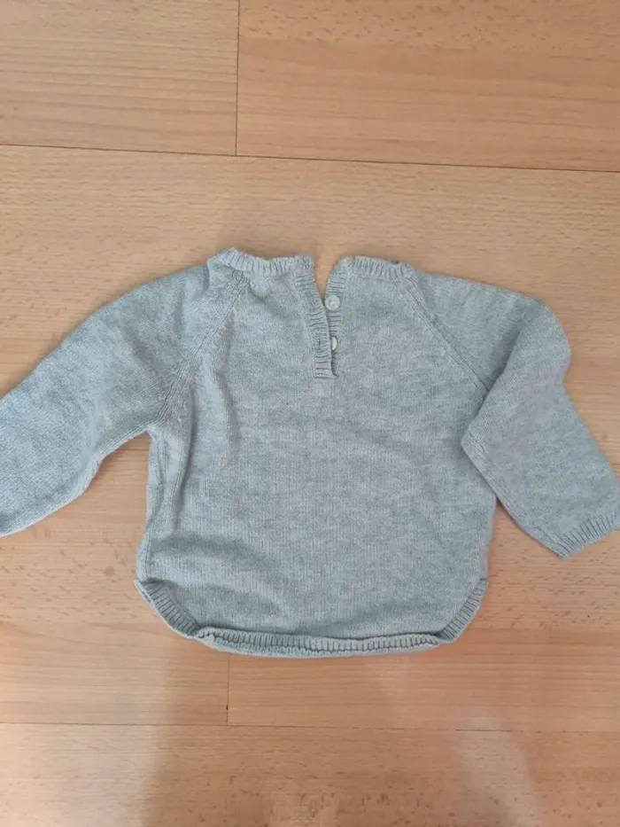 Pull coton et laine - photo numéro 2
