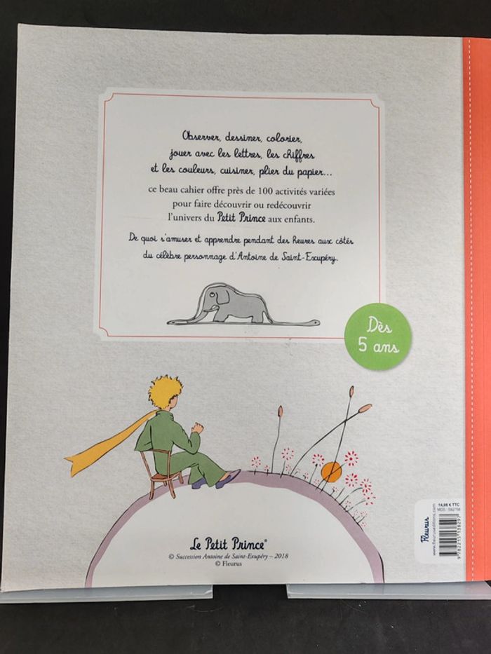 Mon cahier d'activités avec le petit prince - photo numéro 2