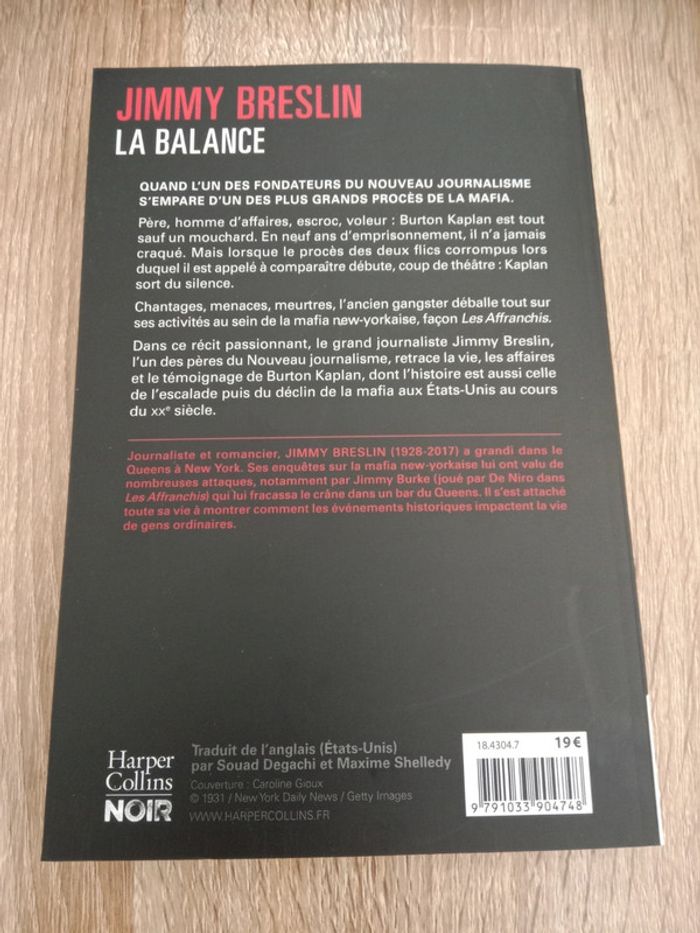 Jimmy Breslin 🪅 La balance - photo numéro 2