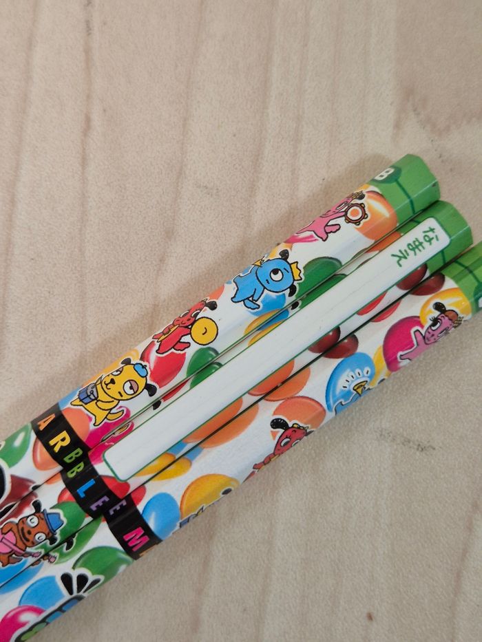 Boîte 11 crayons à papier B Marble vert - photo numéro 6