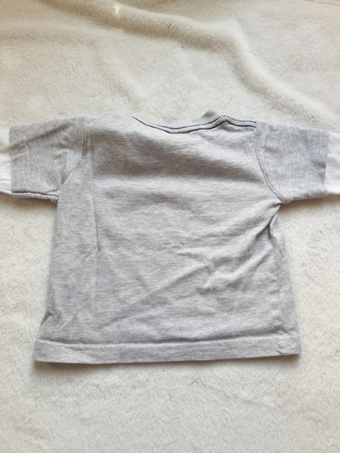 Tshirt superposés manches longues voitures - photo numéro 5