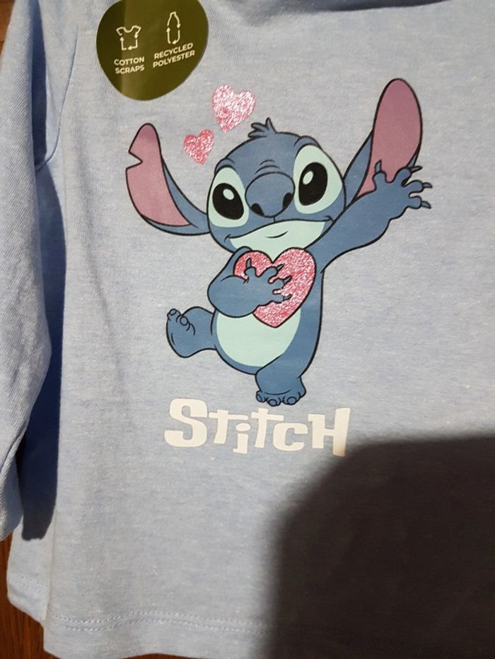 T-shirt stitch 12 mois Disney baby - photo numéro 2