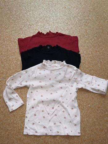 Lot sous pull cotelet