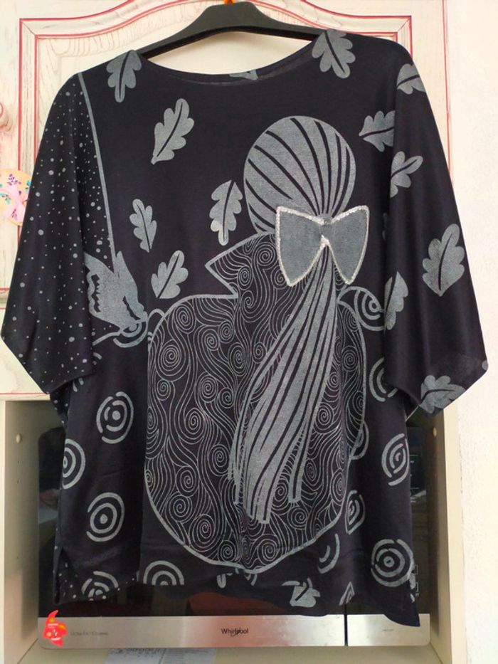 Tunique femme manches courtes taille 46