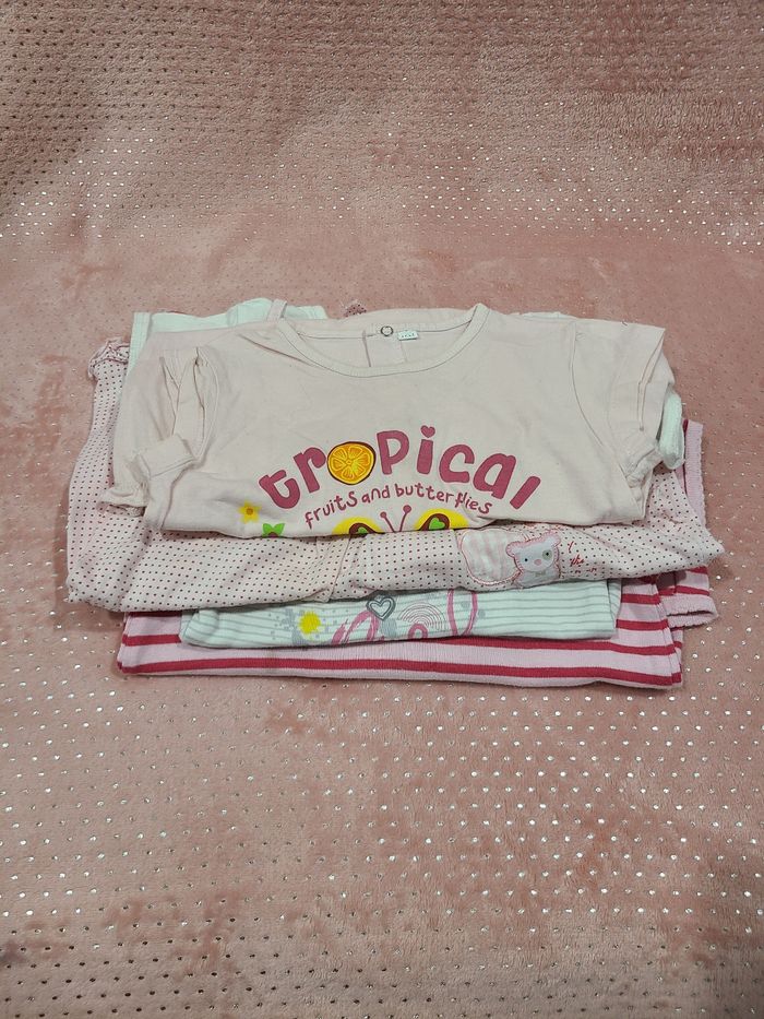 Lot combishort barboteuse 18 mois