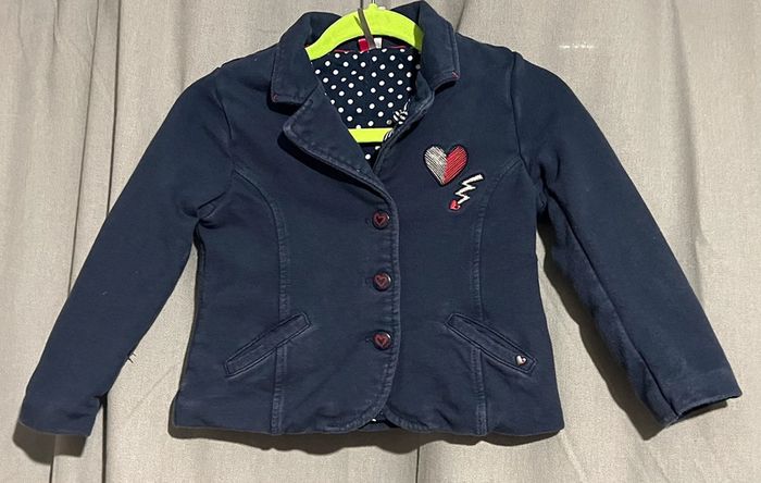 Lot pull/gilet bébé fille 3 ans en bon état - photo numéro 8