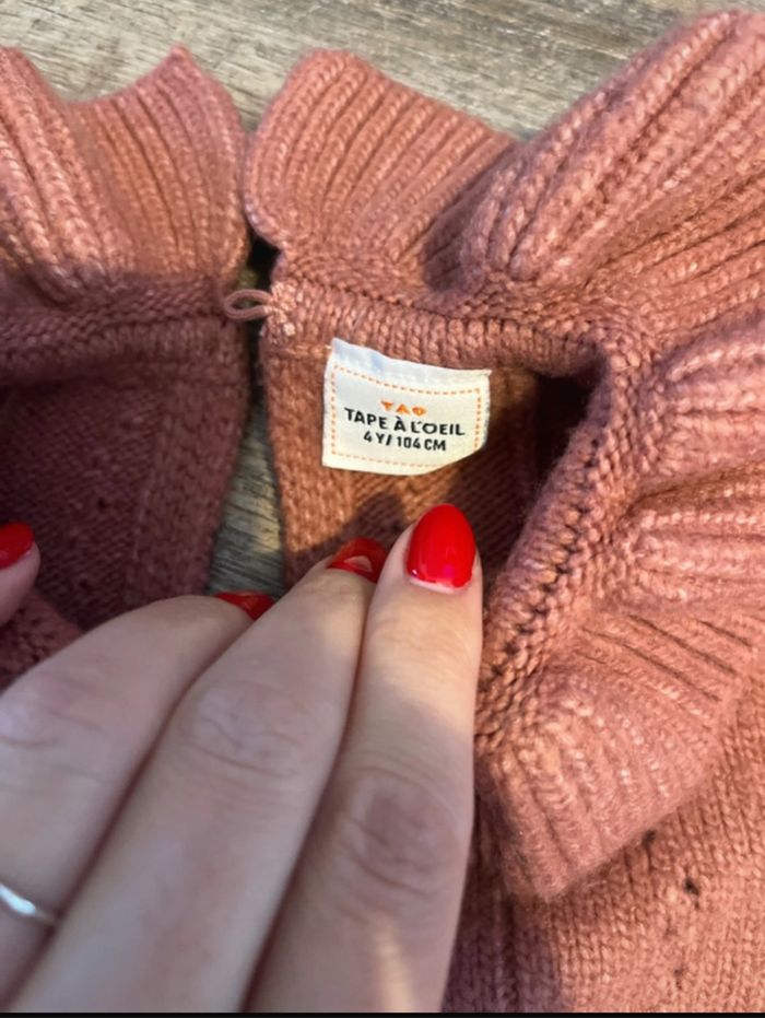 Pull fille tape à l’œil - photo numéro 3