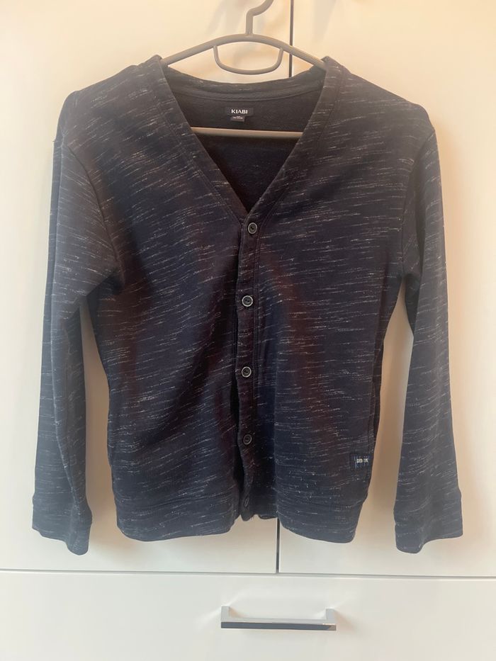 Gilet bleu marine Kiabi