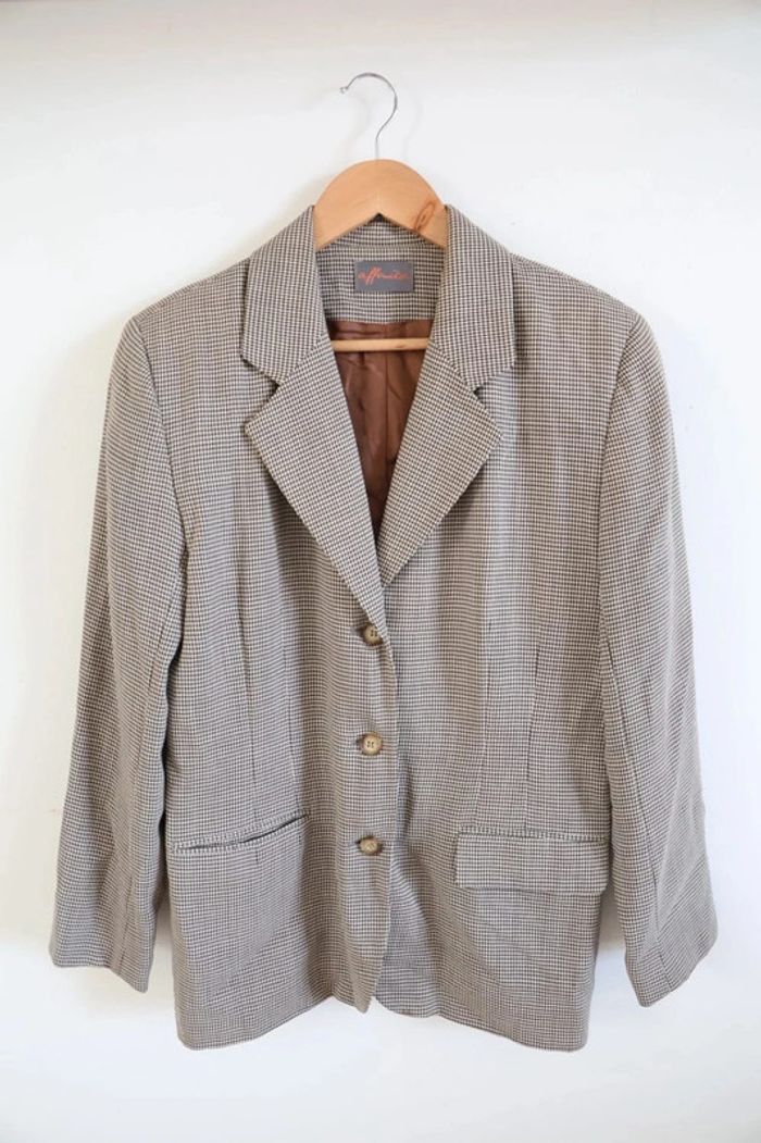 C41 blazer beige/noir Affinités T2
