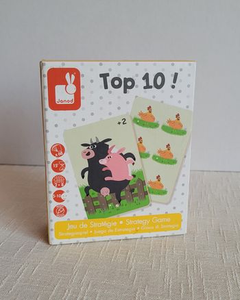 Jeu de société "Top 10 !" de la marque Janod