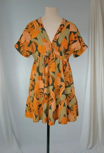 Robe colorée taille S