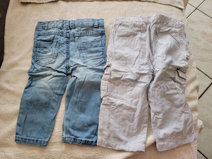 Lot de 4 pantalons 9 mois garçon - photo numéro 5