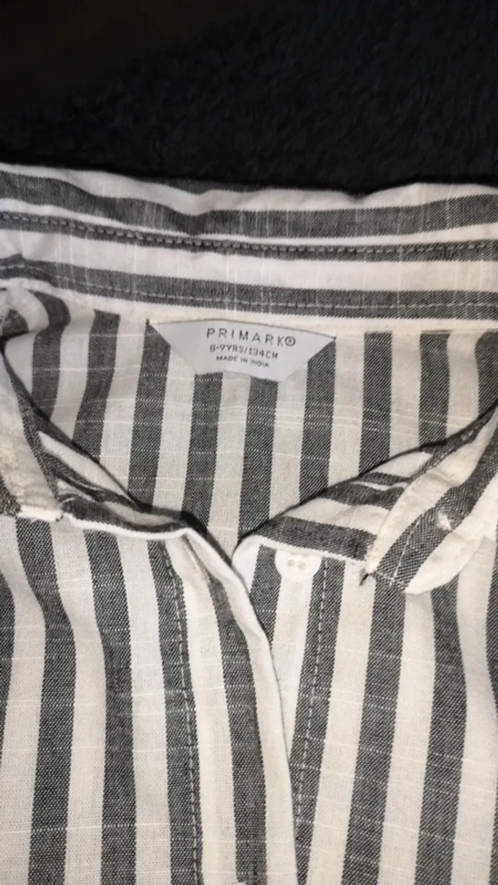 Chemise courte rayer neuf - photo numéro 5