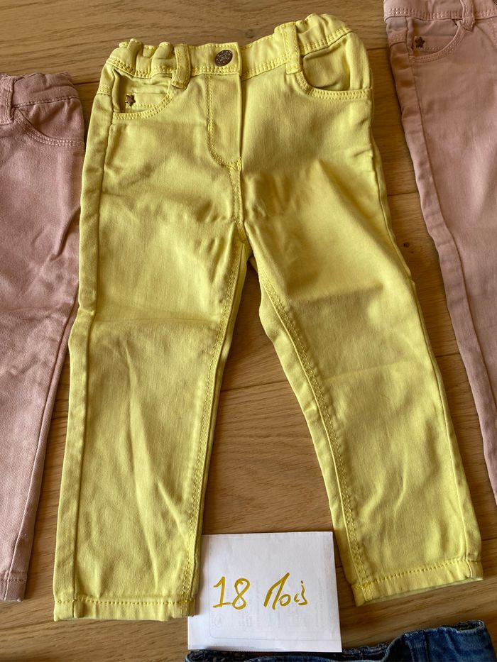 Lot 8 pantalons souples 18 mois - photo numéro 3