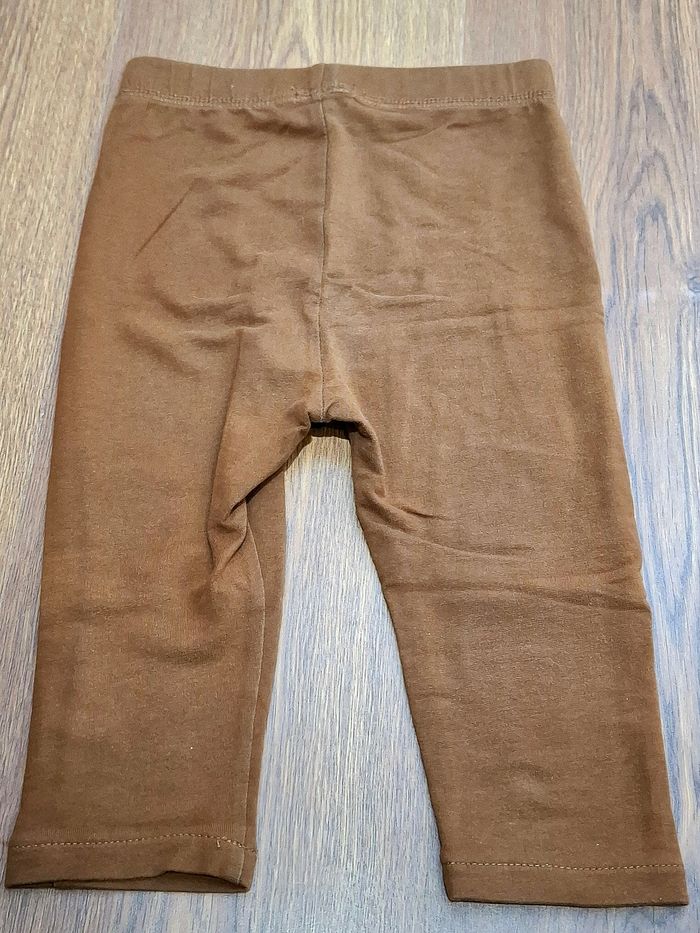 Pantalon jogging léger pyjama bébé Gémo marron brun – Taille 18 mois - photo numéro 3