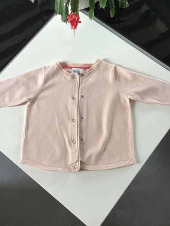 Gilet abricot 6 mois TAO