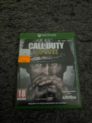 Jeu Call Of Duty WW2 Xbox One