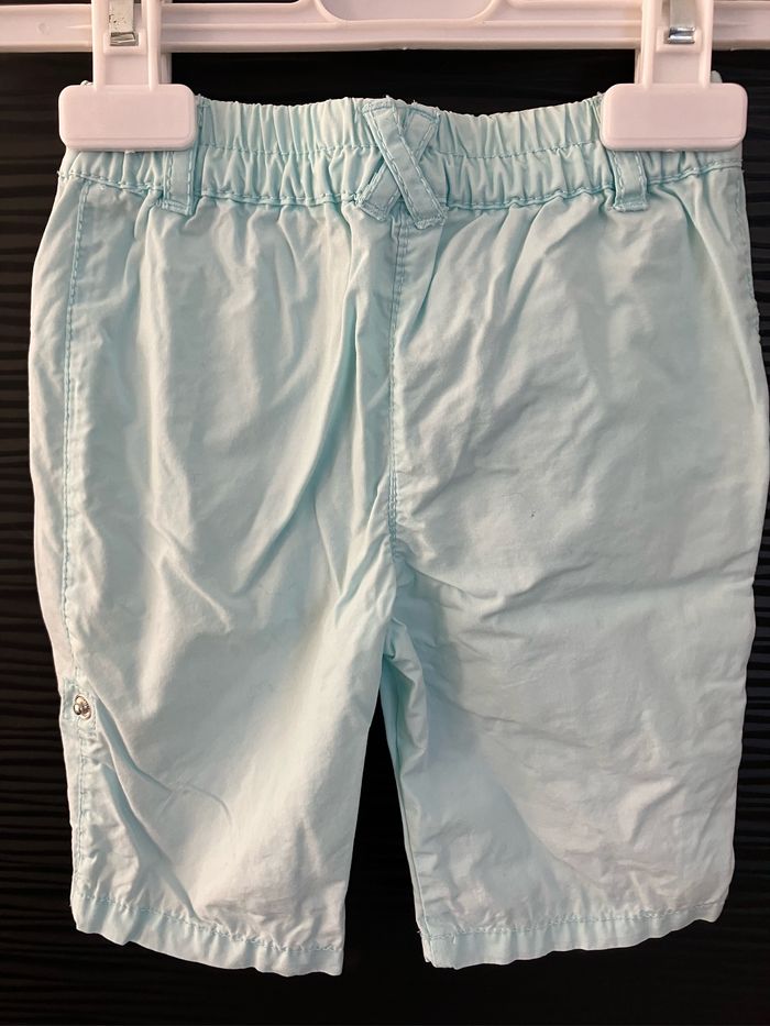 Pantalon/short turquoise C&A 3 mois - photo numéro 4