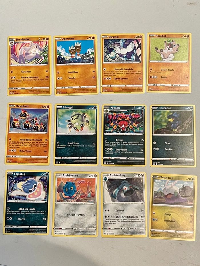 Lot cartes Pokémon Origine perdue - photo numéro 7