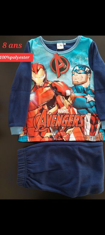 Pyjama Avenger garçon 8ans