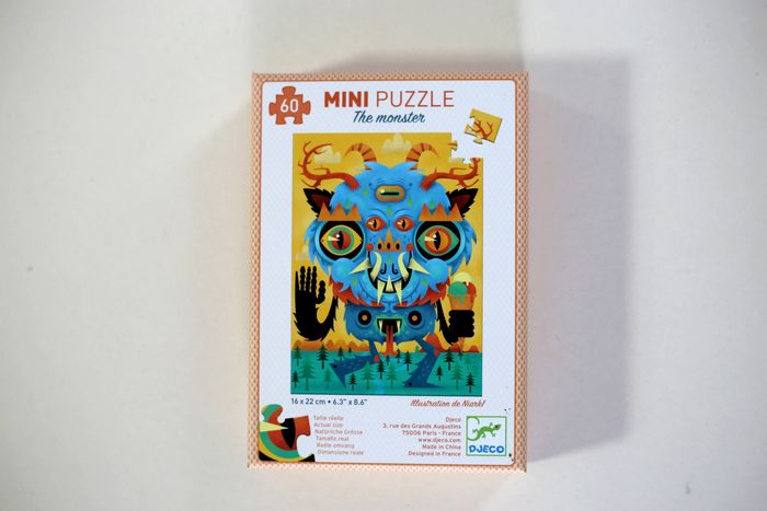 Mini puzzle "The Monster" Djeco 60 pièces - photo numéro 2