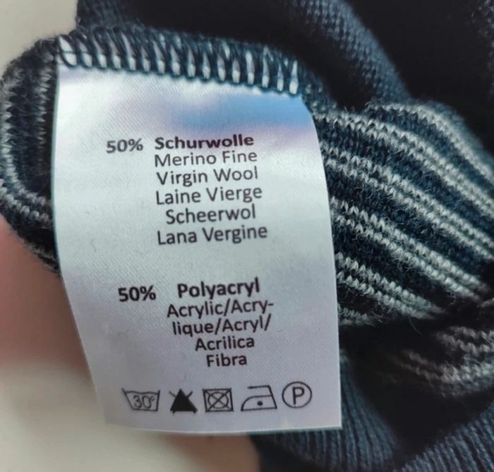 Pull col V pour homme taille XL, GS Club - photo numéro 6