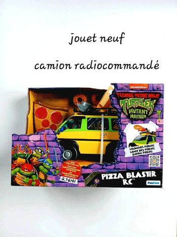 Camion Pizza Blaster RC  Tmnt Mutant Mayhem