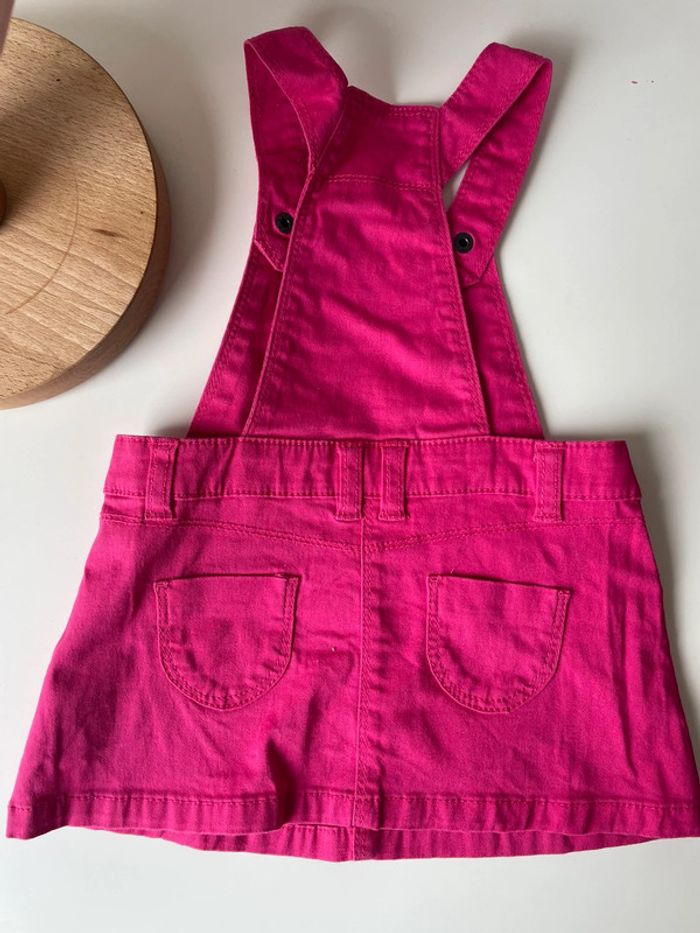 Salopette rose fille - photo numéro 3