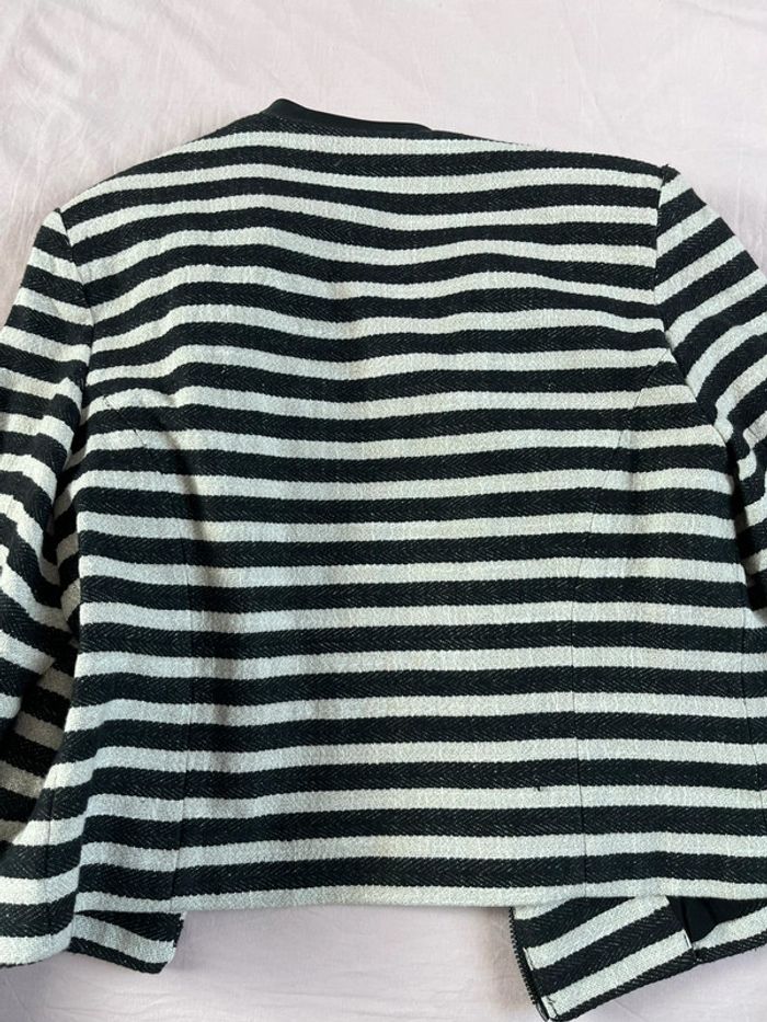 Veste Nafnaf rayé taille 40 - photo numéro 8