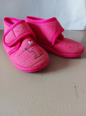 Chaussons rose
