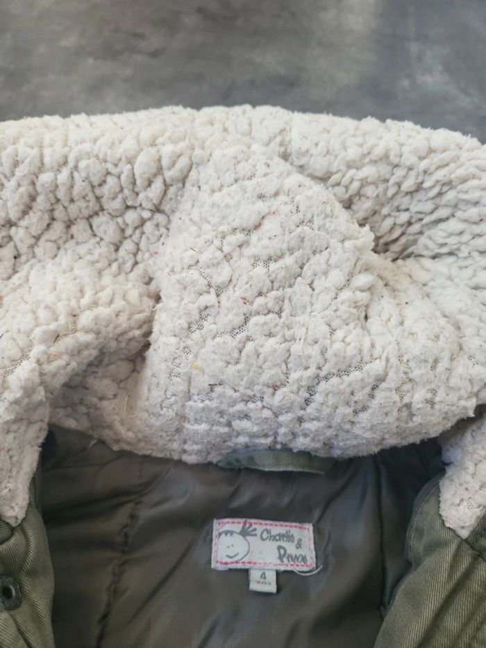 Manteau fille 4 ans Charlie et Prune bon état - photo numéro 6