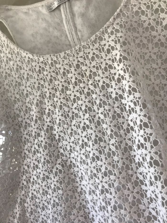 Débardeur dentelle Zara - photo numéro 2