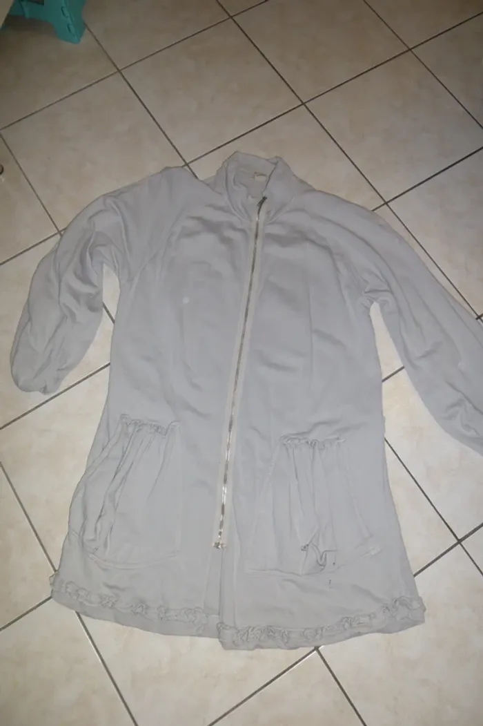 tunique zipper 2 poches Sunday taille L = 50/52