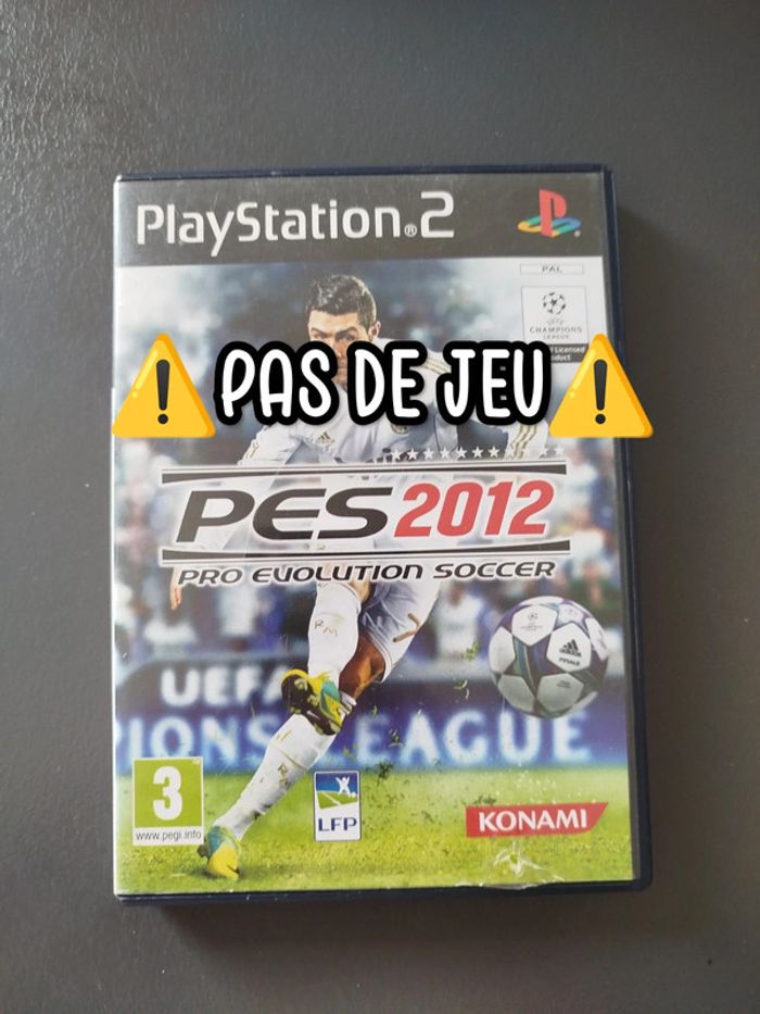 Boitier PES 2012 ps2