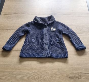 Gilet en maille 24 mois