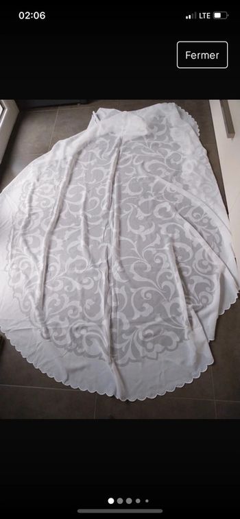 2 Nappes blanches