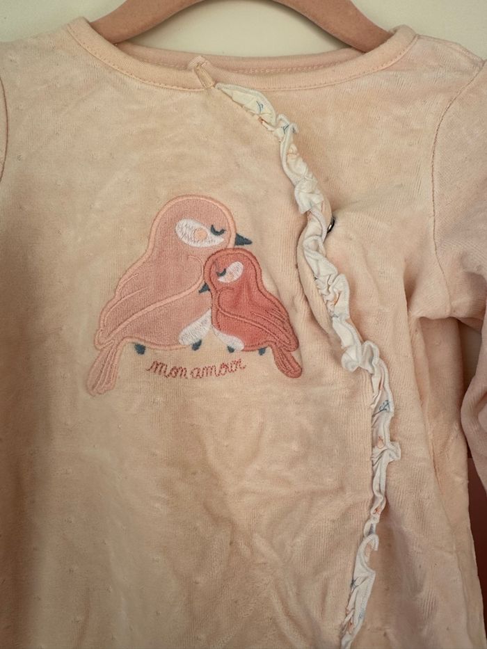 Lot de deux pyjamas, sergent Major en velours, 6 mois - photo numéro 2