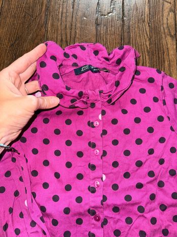 Chemise Lili gaufrette  6 ans