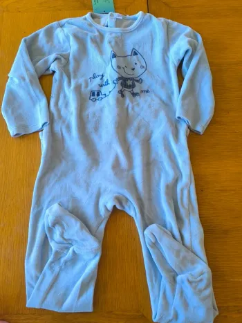 315011 pyjama bleu garçon 36 mois