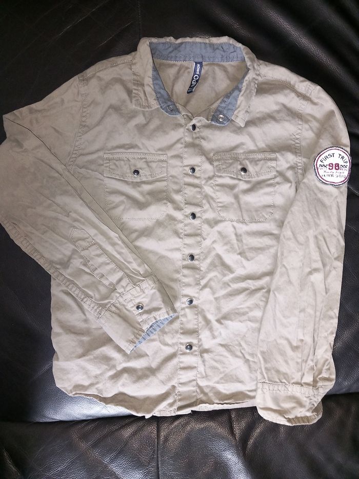 Chemise NPO garçon 10 ans