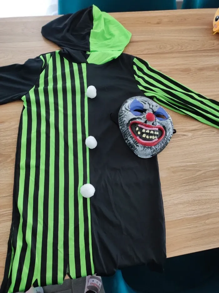 Déguisement clown tueur 8-10 ans