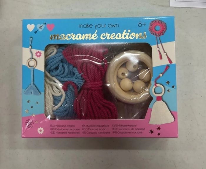 Macramé création neuf