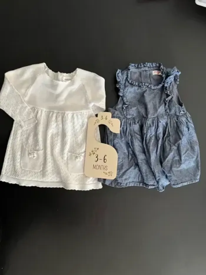 Lot 2 robes 3 mois