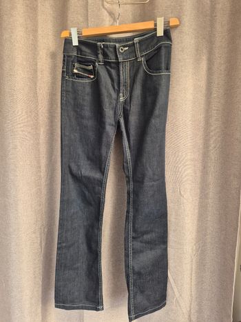 Pantalon en jean bleu foncé Diesel Taille 38 Brucke